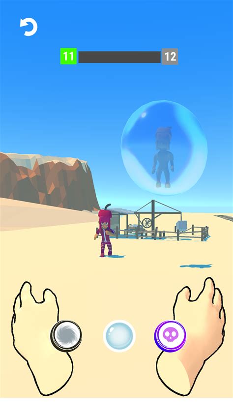 Magical Hands 3D Magic Attack .